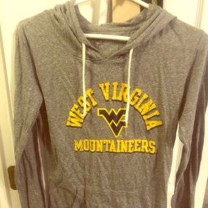 WVU lightweight hoodie
